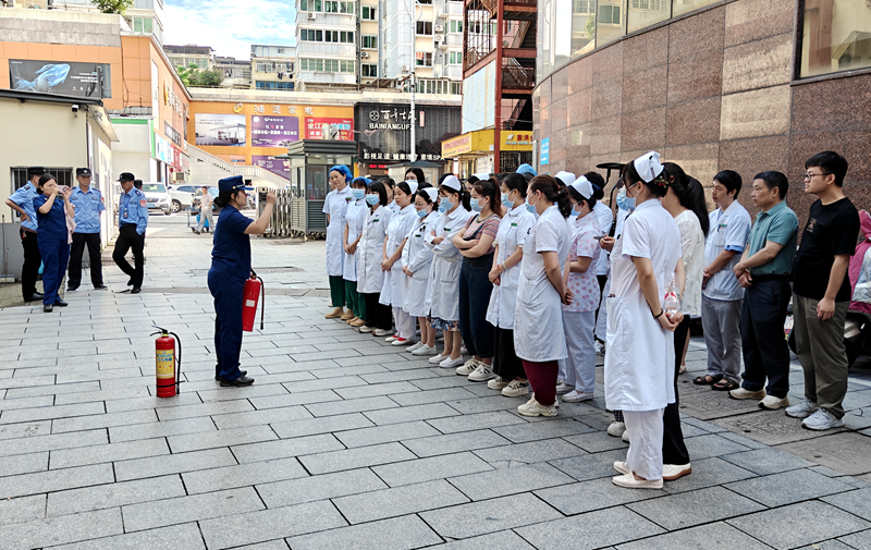 景德镇市妇幼保健院开展消防安全知识培...